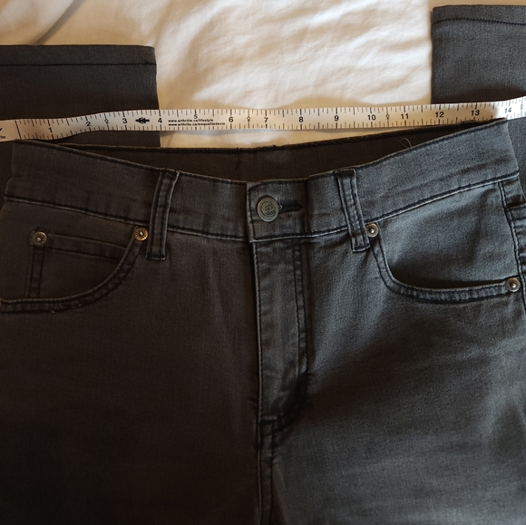 💀 Cheap Monday - Light Black Skinny Jean - Size 29 - Picture 11 of 13